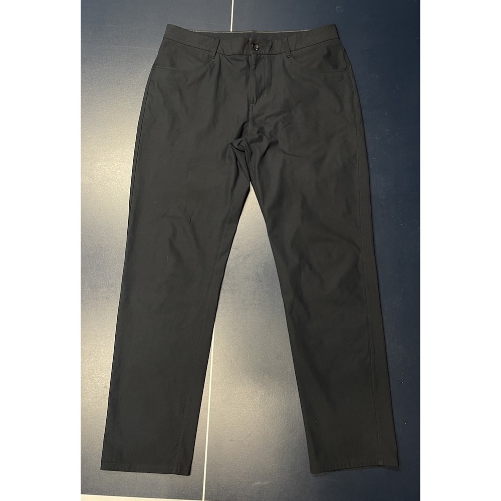 Vuori Meta Pants Men's 33x30 Blue Athletic Slim Fit Stretch Performance V430-S